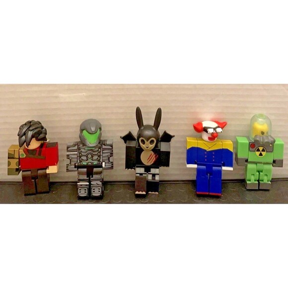 R0BL0X Toys Action Mini Figures Lot of 14 Mixed Series Gold, World Zero, 1 New - Picture 5 of 15